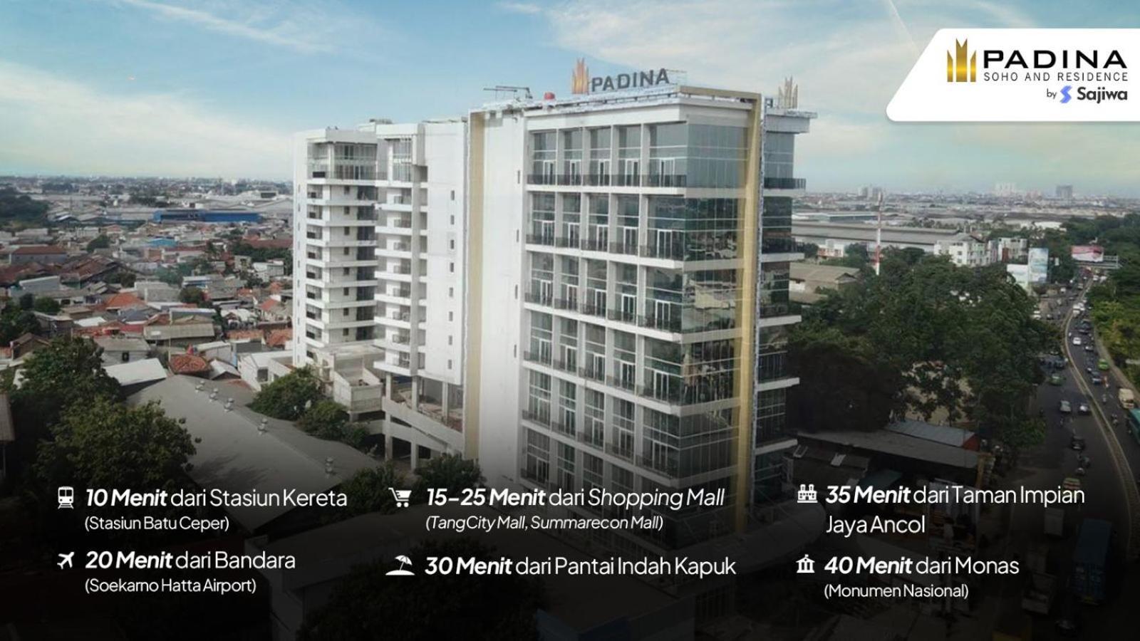 Padina Suites Tangerang Eksteriør billede